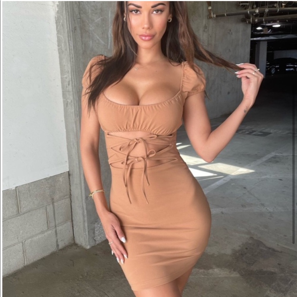 Tiger mist Karim dress tan